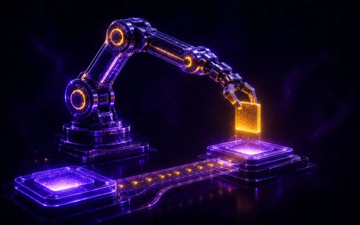 RPA & Workflow Automation — illustrative visual